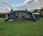 Hobby 560 caravan uit 2008 met voortent + mover + airco, Ophalen, Gebruikt