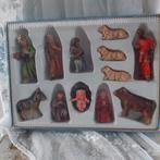 Vintage Marolin kerststal figuren, Diversen, Kerst, Ophalen of Verzenden