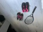 Tennis kleding en schoenen racket, Sport en Fitness, Tennis, Ophalen, L00, Zo goed als nieuw, Racket