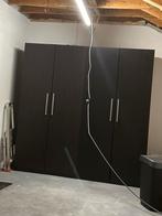 Zwarte Ikea Pax Kasten (4 kasten van 50 cm breed), Huis en Inrichting, Kasten | Kledingkasten, Ophalen, Gebruikt, 200 cm of meer