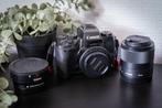 Canon M5 + EF-M 22mm f/2.0 + EF-M 32mm f1.4 + EF-adapter, Spiegelreflex, Canon, Ophalen of Verzenden, Zo goed als nieuw