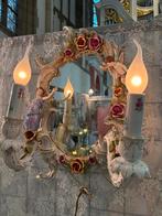 1 stuk porseleinen spiegel met lampjes gemerkt 1 stuk, Ophalen