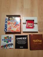 Pokemon red gameboy, Spelcomputers en Games, Games | Nintendo Game Boy, Avontuur en Actie, Gebruikt, 1 speler, Ophalen of Verzenden