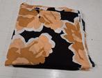 viscose crepe, Overige materialen, 120 cm of meer, Zwart, Ophalen of Verzenden