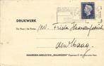 Haarden-Industrie Maarssen - 01.1949 - drukwerk, Ophalen of Verzenden, Briefkaart