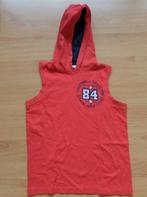 Sportief katoenen singlet maat 134/140 met hoody: ALS NIEUW, Ophalen of Verzenden, Zo goed als nieuw, Jongen, Shirt of Longsleeve