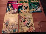 Comics, 3 x Shock plus 2 x Mirakelman, in nette gelezen staa, Boeken, Strips | Comics, Meerdere comics, Gelezen, Ophalen of Verzenden