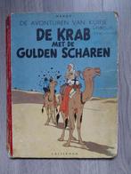 Kuifje, De Krab met de gulden scharen, 1952, Eén stripboek, Ophalen of Verzenden, Gelezen