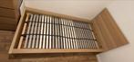 Ikea Malm eenpersoonsbed 90x200 met lattenbodem en matras, Ophalen, 90 cm, Eenpersoons, Wit