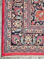 Handgeknoopt Perzisch wol tapijt Meched pink Iran 242x351cm, 200 cm of meer, 200 cm of meer, Perzisch vintage oosters HYPE, Gebruikt