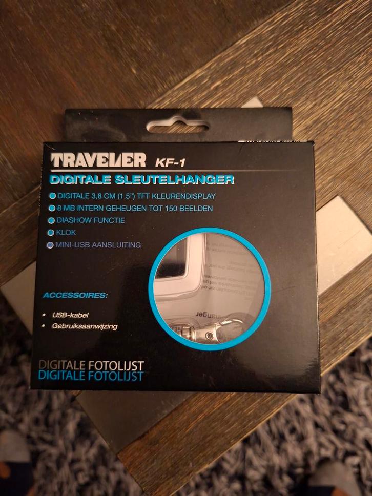 Traveler KF-1 Digitale Sleutelhanger Fotolijst  nieuw, Computers en Software, Processors, Nieuw, Minder dan 2 Ghz, Ophalen of Verzenden