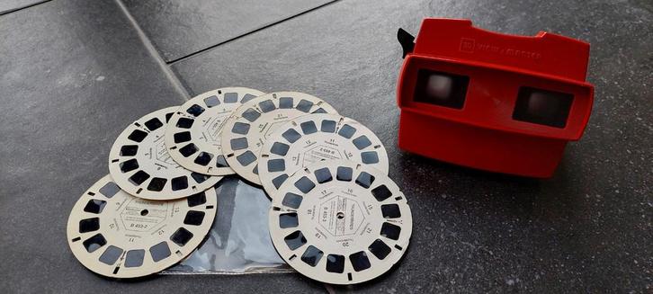 Thunderbirds View Master schijven (3 stuks), Verzamelen, Speelgoed, Zo goed als nieuw, Ophalen of Verzenden