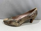Lilian, maat 40 pumps met slangenprint, Verzenden, Lilian, Beige, Zo goed als nieuw