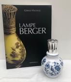 Lampe Berger  - wit/blauw bloemen/vogel  geurbrander, Ophalen of Verzenden