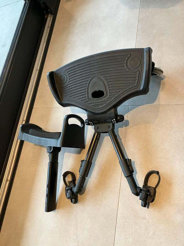 Universeel meerijdplankje met afneembaar stoeltje (NW €105), Kinderen en Baby's, Kinderwagens en Combinaties, Gebruikt, Overige merken