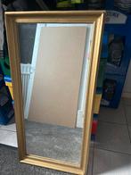 Gouden Spiegel, Ophalen, Gebruikt, 100 tot 150 cm, Rechthoekig