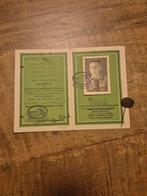 D.L.R.G  Grundschein met speld 1938., Ophalen of Verzenden, Landmacht, Duitsland, Boek of Tijdschrift