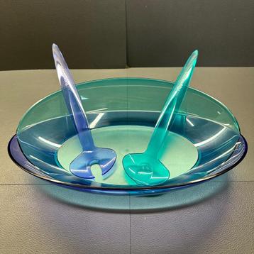 Tupperware vlinderschaal met slabestek blauw - L36x B24x H8 beschikbaar voor biedingen