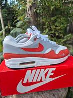 Nike air max 1 Lv8 Red, Wit, Nike, Ophalen of Verzenden, Sneakers of Gympen