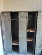 Vintage Metalen Locker Kast, Ophalen, Gebruikt, 25 tot 50 cm