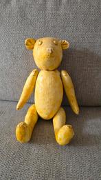 Antieke lederen Teddybeer 1900/1930 - Lief en Schattig, Ophalen of Verzenden