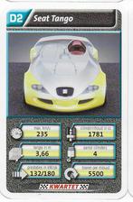 X8 autokaartje D2 Seat Tango, Ophalen of Verzenden, Zo goed als nieuw, Auto's