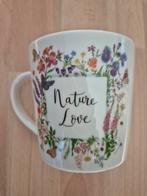 PPD mok Nature love, Huis en Inrichting, Ophalen of Verzenden, Zo goed als nieuw, Overige stijlen, Kop(pen) en/of Schotel(s)