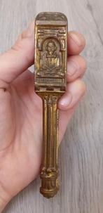 antieke shakespeare 1564-1616 koperen notenkraker england, Antiek en Kunst, Ophalen of Verzenden