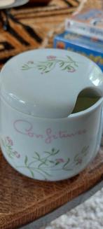 Vintage jampotje, Limoges, Lis Royal., Ophalen, Gebruikt