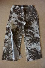 Lafayette148 wrap over broek 42 bruin wit NIEUW, Kleding | Dames, Bruin, Maat 42/44 (L), Ophalen of Verzenden, Lang