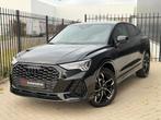 Audi Q3 Sportback 35 TFSI S-Line Full Black Camera B&O Stoel, 4 cilinders, 150 pk, 1505 kg, Zwart