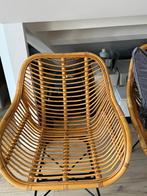 Rattan stoelen, Ophalen, Zo goed als nieuw, Bruin