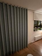 Stijlvolle kamerhoge blauw / grijze gordijnen, Huis en Inrichting, Ophalen, Grijs, 200 cm of meer, Zo goed als nieuw