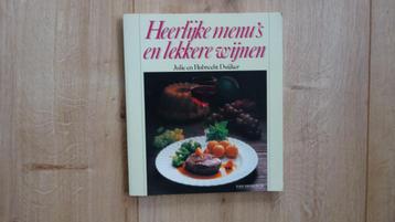 Heerlijke menu's en lekkere wijnen Julie en Hubrecht Duijker beschikbaar voor biedingen