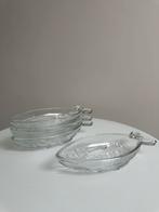 Vintage 1950 Ankerglas Bernsdorf schaaltjes vis, Ophalen of Verzenden