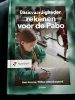 Sieb Kemme - Basisvaardigheden rekenen voor de pabo, Ophalen of Verzenden, Zo goed als nieuw, Sieb Kemme; Willem Uittenbogaard