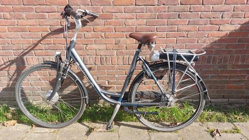 Batavus Genova e-go 7, Fietsen en Brommers, Elektrische fietsen, Gebruikt, Batavus, 55 tot 59 cm, 50 km per accu of meer, Ophalen