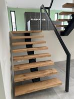Eiken traptreden massief, Ophalen, Nieuw, 2 tot 4 meter