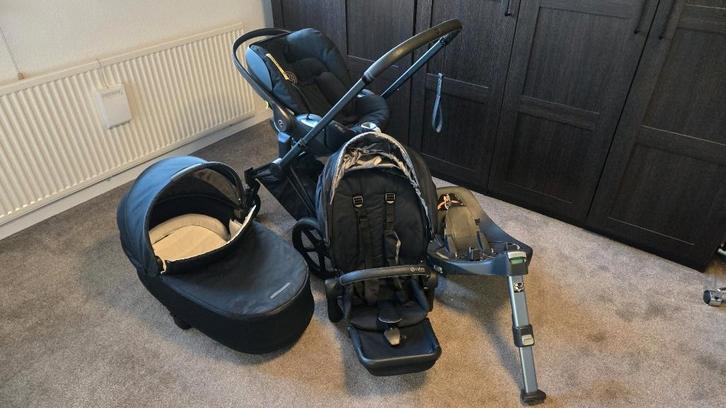Complete Cybex Priam Kinderwagen Autostoel Wieg Base MaxiCos, Kinderen en Baby's, Kinderwagens en Combinaties, Zo goed als nieuw
