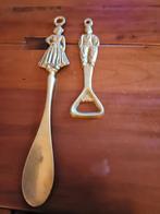 Messing? schoenlepel en opener, Ophalen, Brons