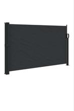 Vida Xl windscherm uittrekbaar 120x500cm zwart, Tuin en Terras, Tuinschermen, Kunststof, 100 tot 150 cm, Nieuw, Ophalen of Verzenden