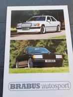 folder Brabus Auotsport - NL ( 190 ), Ophalen of Verzenden, Zo goed als nieuw, Mercedes, Brabus