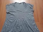 MISS ETAM grijs t-shirt / tuniek maat XXL - 46, Miss Etam, Grijs, Gedragen, Shirt of Top