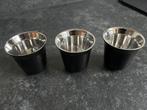 3 stuks Nespresso pixie Paris - 80 ml - z.g.a.n., Huis en Inrichting, Keuken | Servies, Overige materialen, Ophalen of Verzenden