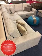 20% KORTING OP ALLE BANKEN! Hoekbanken, Loungebanken & Meer, 100 tot 125 cm, Luxe, Ophalen of Verzenden, Leer