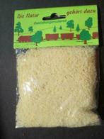 Strooimateriaal vlokken / gras / groenstroken wit Rybka R07, Hobby en Vrije tijd, Modeltreinen | H0, Ophalen of Verzenden, Gebruikt