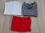diverse strapless topjes xs, Overige kleuren, Ophalen of Verzenden, Zonder mouw, Maat 34 (XS) of kleiner