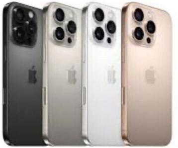iPhone 16 Pro 128Gb 4Kleur Wit Zwart Natura Desert Geseald beschikbaar voor biedingen