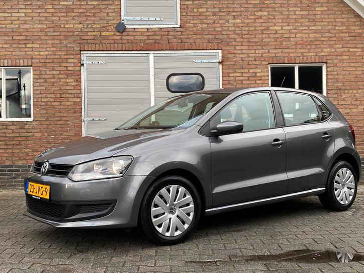 Volkswagen Polo 1.4 16V  2009 Grijs trekhaak, Auto's, Volkswagen, Bedrijf, Polo, ABS, Airbags, Airconditioning, Bluetooth, Centrale vergrendeling