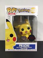 Funko Pop Pikachu 553 Waving Diamond Pokémon, Verzamelen, Poppetjes en Figuurtjes, Nieuw, Ophalen of Verzenden